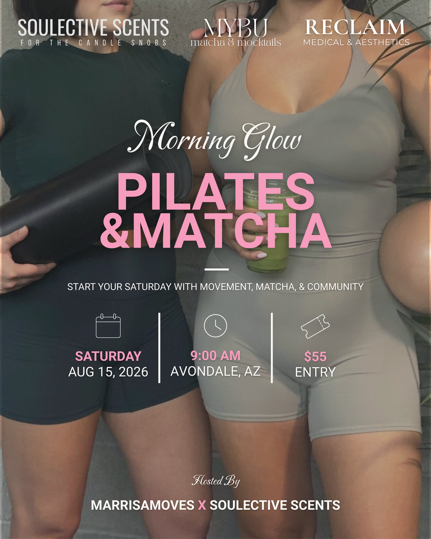 Morning Glow | Pilates & Matcha